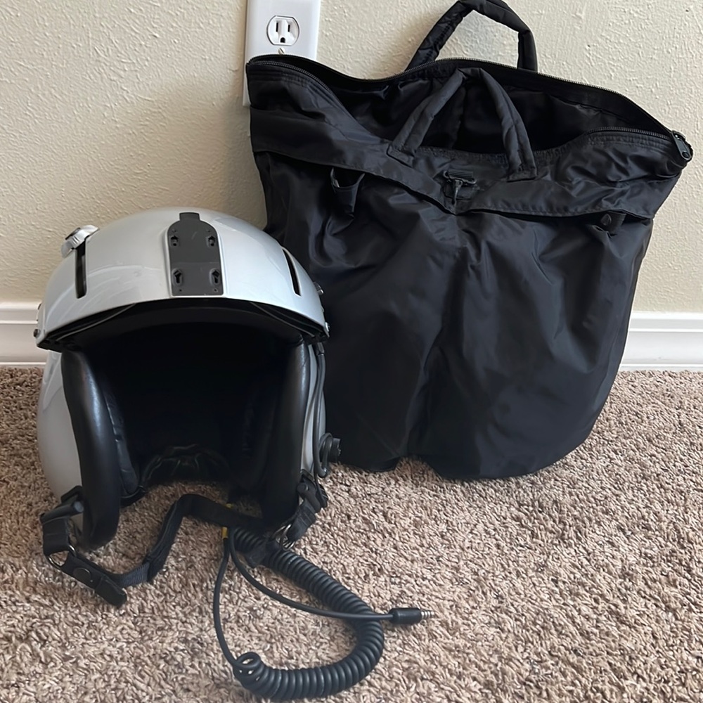 Helicopter flight helmet
